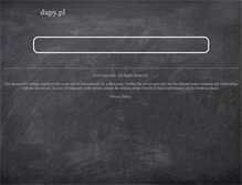 Tablet Screenshot of dupy.pl